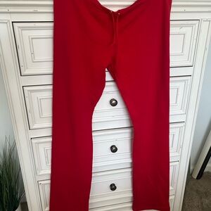 American Apparel Womens Red Sweatpants